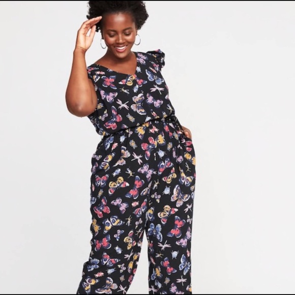 Old Navy Pants - Old Navy Butterfly Jumpsuit